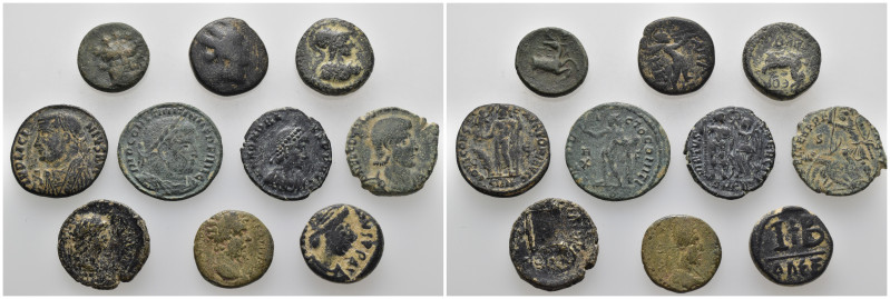 Bronze, 10 pieces - 30.00 gr - SOLD AS SEEN, No Return.