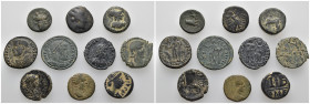 Bronze, 10 pieces - 30.00 gr - SOLD AS SEEN, No Return.