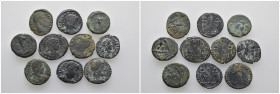 Bronze, 10 pieces - 19.54 gr - SOLD AS SEEN, No Return.