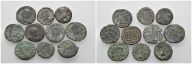 Bronze, 10 pieces - 25.78 gr - SOLD AS SEEN, No Return.