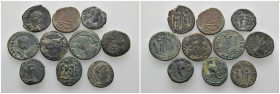 Bronze, 10 pieces - 29.68 gr - SOLD AS SEEN, No Return.