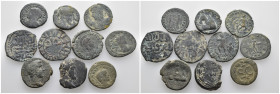 Bronze, 10 pieces - 48.55 gr - SOLD AS SEEN, No Return.