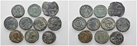Bronze, 10 pieces - 30.29 gr - SOLD AS SEEN, No Return.