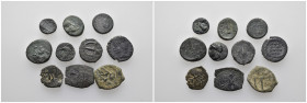 Bronze, 10 pieces - 16.90 gr - SOLD AS SEEN, No Return.