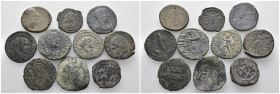 Bronze, 10 pieces - 47.50 gr - SOLD AS SEEN, No Return.