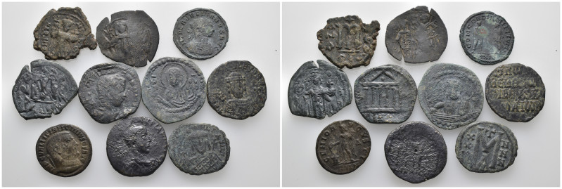 Bronze, 10 pieces - 46.18 gr - SOLD AS SEEN, No Return.