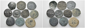 Bronze, 10 pieces - 73.00 gr - SOLD AS SEEN, No Return.