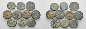 Bronze, 10 pieces - 70.33 gr - SOLD AS SEEN, No Return.