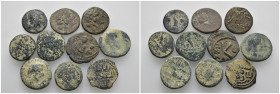 Bronze, 10 pieces - 62.95 gr - SOLD AS SEEN, No Return.