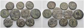 Bronze, 10 pieces - 71.33 gr - SOLD AS SEEN, No Return.
