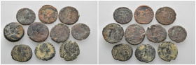 Bronze, 10 pieces - 28.20 gr - SOLD AS SEEN, No Return.
