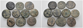 Bronze, 10 pieces - 60.94 gr - SOLD AS SEEN, No Return.