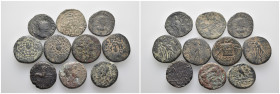 Bronze, 10 pieces - 61.29 gr - SOLD AS SEEN, No Return.