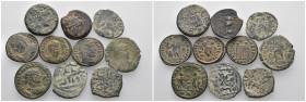 Bronze, 10 pieces - 38.46 gr - SOLD AS SEEN, No Return.