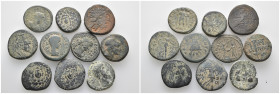 Bronze, 10 pieces - 73.52 gr - SOLD AS SEEN, No Return.