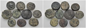 Bronze, 10 pieces - 36.45 gr - SOLD AS SEEN, No Return.