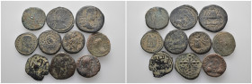 Bronze, 10 pieces - 58.38 gr - SOLD AS SEEN, No Return.