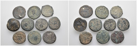 Bronze, 10 pieces - 62.63 gr - SOLD AS SEEN, No Return.