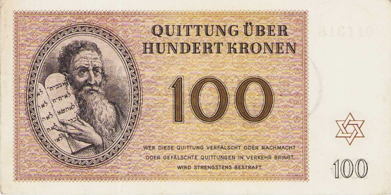 Deutsches Reich 1933 bis 1945
Ausgaben jüdischer Gettos 1, 2, 5, 10, 20, 50 und...