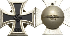 Orden des Dritten Reiches
Eisernes Kreuz 1939, 1. Klasse Verliehen 1941-1945. An Schraubscheibe. Verliehen 1941-1945. Hersteller L58 (Rudolf Souval, ...