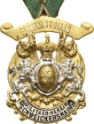Auszeichnungen deutscher Kriegervereine
Sächsischer- Militär- Vereins- Bund Vergoldetes Abzeichen o.J. Funktionsabzeichen des Königlich-Sächsischen-M...