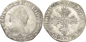 Frankreich
Heinrich III. 1574-1589 1/2 Franc 1587, A-Paris Av-Umschrift bei 12h beginnend Duplessy 1131 b Selten. Fast sehr schön/sehr schön-vorzügli...