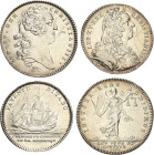 Frankreich
Ludwig XV. 1715-1774 Silberjeton 1750. An die Richterschaft. Kopf nach rechts / Justitia nach rechts. 31 mm, 10,15 g. Wirtschaftskammer vo...