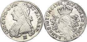 Frankreich
Ludwig XVI. 1774-1793 1/5 Ecu (24 Sols) 1781, K-Bordeau Gadoury 354 Droulers 608 Duplessy 1710 Leicht justiert, vorzüglich-prägefrisch