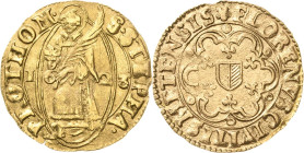 Frankreich-Metz, Stadt
 Goldgulden 1623. Friedberg 164 Flon 6 GOLD 3.32 g. Sehr selten. Rauer Schrötling, sehr schön/sehr schön-vorzüglich
