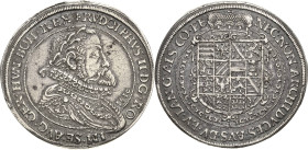 Habsburg
Rudolf II. 1576-1612 Taler 1610, Ensisheim Voglhuber 95/X Davenport 3034 Avers kl. Grafitti, sehr schön-vorzüglich
