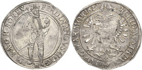 Habsburg
Ferdinand II. 1619-1637 Taler 1624, Prag Voglhuber 149/I Davenport 3136 Dietiker 713 Kl. Schrötlingsfehler, sehr schön+