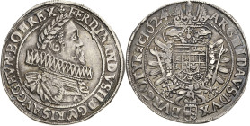Habsburg
Ferdinand II. 1619-1637 Taler 1624, Wien Voglhuber 154/II Davenport 3078 Herinek 370 Sehr schön-vorzüglich