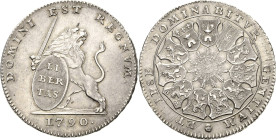 Habsburg
Belgischer Aufstand 1789 - 1790 Lion d'Argent 1790, Brüssel Davenport 1285 Jaeger 68 Vanhoudt 870 Prachtvolles Exemplar. Min. justiert, vorz...