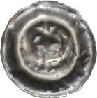Weißensee, städtische Münzstätte
 Hohlpfennig. 6-strahliger Stern über gekrümmten Fisch, WISENS P.-K. 847 (Tf. XXII, 28) Slg. Bonhoff 1226 Leschhorn ...