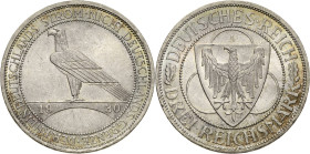 3 Reichsmark 1930 A Rheinlandräumung Jaeger 345 Fast Stempelglanz