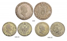 RUSSIAN EMPIRE AND FEDERATION. Alexander I, 1777-1825. Mintage for Poland. 2 Zlote Polskie 1816, Warsaw Mint, IB. 9.02 g. 5 Zlotych Polskich 1817, War...