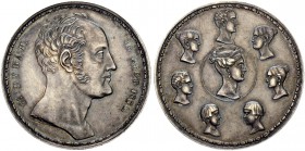 RUSSIAN EMPIRE AND FEDERATION. Nicholas I, 1796-1855. "Family Rouble". 1 1/2 Roubles - 10 Zlotych 1836, St. Petersburg Mint. Initials of the die-engra...