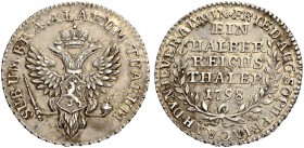 RUSSIAN EMPIRE AND FEDERATION. Foreign Coins concerned with Russian History. Jever. Friederike Auguste Sophie 1793-1801. 1/2 Reichstaler 1798, Silberh...