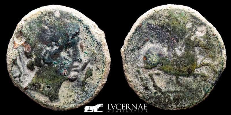 Ancient Hispania - Arecoratas - Bronze As (8,53 g., 23 mm.)
Celtic city in the n...