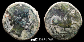 Arecoratas Bronze As 8,53 g., 23 mm. Agreda, Soria 150-20 BC gVF