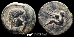 Castulo Bronze As 16,00 g. 29 mm. Cazlona, Jaen 180 BC GVF