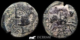 Castulo Bronze As 12,60 g, 29 mm. Castulo 50 B.C. GVF