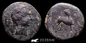 Hispain Castulo Bronze As 21,35 g. 31 mm. Castulo 100 B.C. Good very fine