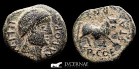Castulo Æ Bronze Semis 7,08 g. 23 mm. Hispania Linares Jaén 180-150 BC. nEF