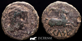 Kese bronze Semis 4.07 g., 20 mm. Hispania Tarraco 120-20 B.C. gVF