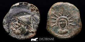 Malaca bronze As 10.70 g. 26 mm. Malaga II century B.C. Good very fine