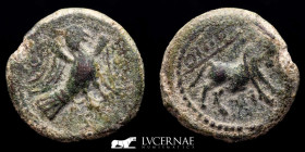 Obulco Bronze Semis 6,53 g., 21 mm. Ancient Hispania. 200-150 a.C. gVF