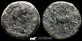 Augustus Bronze As 11.64 g. 25 mm. Emerita Merida 27 B.C-14 A.D. Very Fine