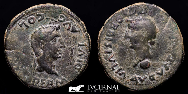 Roman Empire (Provincial) - Tiberius (14 - 36 A.D.) Bronze dupondius (24.82 g. 3...