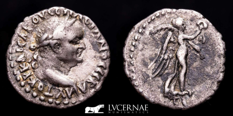 Roman Provincial - CAPPADOCIA. Caesarea. Vespasian (69-79 AD). Silver Hemidrachm...